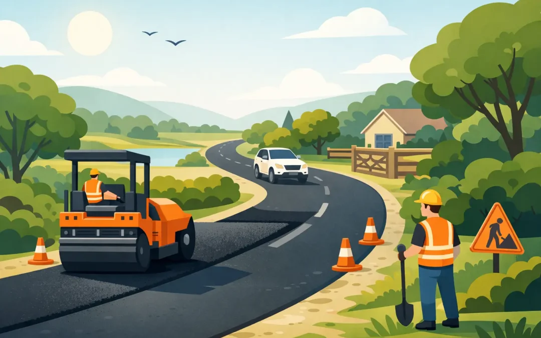 Private Road Resurfacing for Safer Access